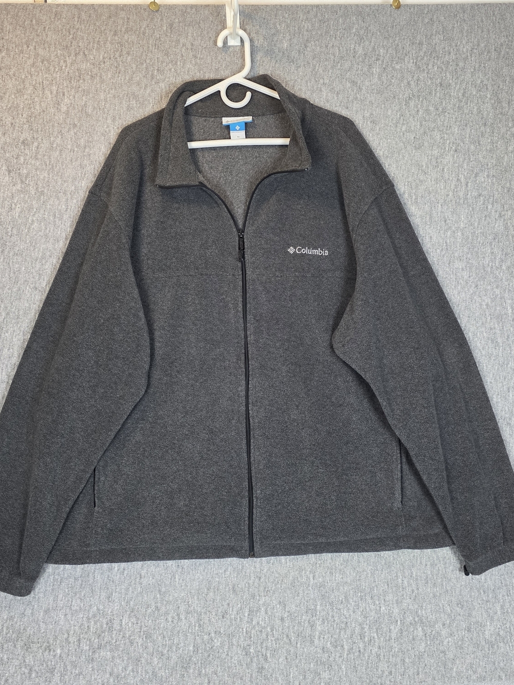 Columbia Steens Mountain Full Zip Fleece Jacket Grey Men's 3X